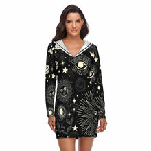 Charger l'image dans la galerie, Ensemble pyjama femme chemise de nuit QZ6056 personnalisé avec texte motif photo (conception multi-images)