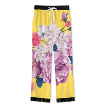 Charger l'image dans la galerie, Ensemble pyjama homme chemise à manches longues + pantalon long avec cordon personnalisée avec prénom motif texte (conception multi-images)