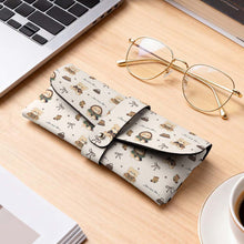 Charger l'image dans la galerie, Étui à lunettes en cuir JJ0531103 personnalisé avec photo texte prénom