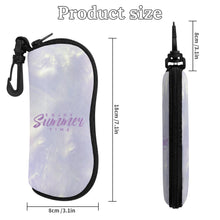 Charger l'image dans la galerie, Étui à lunettes vertical personnalisé avec photo texte prénom