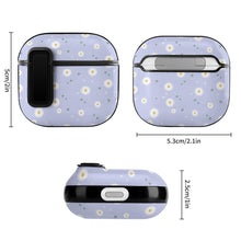 Charger l'image dans la galerie, Étui pour écouteurs Apple AirPods 4 (boucle avec bordure noire) entièrement imprimé personnalisée avec prénom motif texte