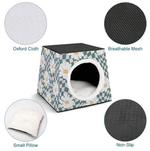 Charger l'image dans la galerie, Fournitures pour animaux de compagnie de nid d'animal de compagnie de capsule spatiale pour des chats et des chiens personnalisé avec photo texte prénom (conception multi-images)