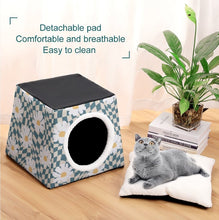 Charger l'image dans la galerie, Fournitures pour animaux de compagnie de nid d'animal de compagnie de capsule spatiale pour des chats et des chiens personnalisé avec photo texte prénom (conception multi-images)