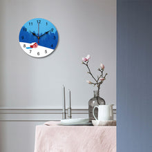 Charger l'image dans la galerie, Horloge murale en PVC simple personnalisée avec photo motif texte logo image