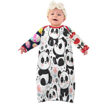 Charger l'image dans la galerie, Gigoteuse bébé LM229 personnalisée avec prénom motif texte (conception multi-images)