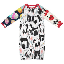 Charger l'image dans la galerie, Gigoteuse bébé LM229 personnalisée avec prénom motif texte (conception multi-images)