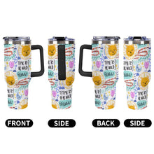 Charger l'image dans la galerie, Gobelet de voiture de grande capacité en acier inoxydable 304 personnalisé avec photo texte prénom