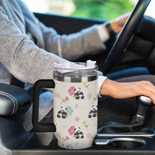 Charger l'image dans la galerie, Gobelet grande capacité de 40 onzas en acier inoxydable 304 personnalisée avec prénom motif texte