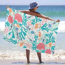 Charger l'image dans la galerie, Grande serviette de plage serviette de sauna serviette de bain légère (version horizontale ou verticale disponible) personnalisé avec photo texte prénom