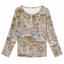 Charger l'image dans la galerie, Haut boutonné à manches longues pour femme BMJ personnalisé avec photo texte prénom (conception une image)
