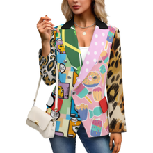 Charger l'image dans la galerie, Haut de survêtement décontracté pour femme Z33W personnalisée avec prénom motif texte (conception multi-images)