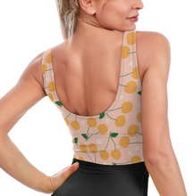 Charger l'image dans la galerie, Haut court pour femmes soutien-gorge de sport Yoga YJ031 personnalisé avec photo texte prénom (conception multi-images)