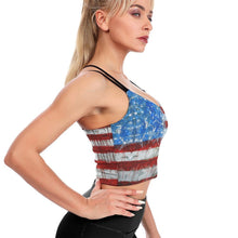 Charger l'image dans la galerie, Haut de yoga / soutien-gorge de sport confortable femme YJ005 personnalisé avec photo logo texte motif (impression des multi-images)