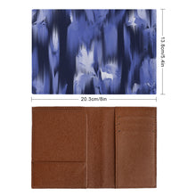 Charger l'image dans la galerie, Housse de protection pour passeport en PU à impression complète personnalisé avec photo texte prénom