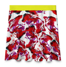 Charger l'image dans la galerie, Jupe de patinage artistique femme LM233 personnalisée avec prénom motif texte (conception multi-images)