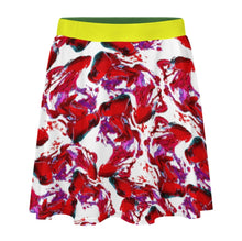 Charger l'image dans la galerie, Jupe de patinage artistique femme LM233 personnalisée avec prénom motif texte (conception multi-images)