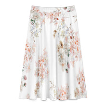 Charger l'image dans la galerie, Jupe mi-longue plissée femme B17Q personnalisé avec photo texte prénom