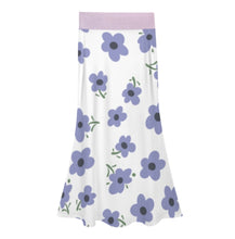 Charger l'image dans la galerie, Jupe queue de poisson taille haute femme GM personnalisée avec prénom motif texte (conception multi-images)