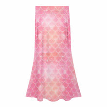 Charger l'image dans la galerie, Jupe queue de poisson taille haute pour femme GM personnalisé avec photo texte prénom