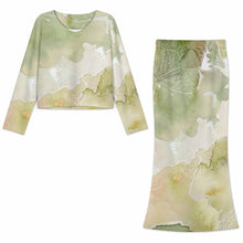 Charger l'image dans la galerie, Jupe tailleur femme manches longues LYQ165 personnalisé avec photo texte prénom