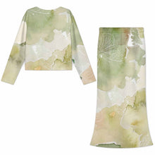 Charger l'image dans la galerie, Jupe tailleur femme manches longues LYQ165 personnalisé avec photo texte prénom