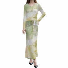 Charger l'image dans la galerie, Jupe tailleur femme manches longues LYQ165 personnalisé avec photo texte prénom