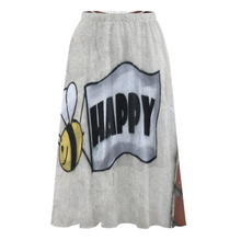 Charger l'image dans la galerie, Jupe longue en mousseline double couches décontractée femme NZ062 personnalisée avec photo motif texte logo (impression multi-images)