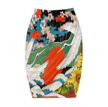 Charger l'image dans la galerie, Jupe portefeuille pour femme jupe d'été jusqu'aux genoux NQ personnalisée avec prénom motif texte (conception multi-images)