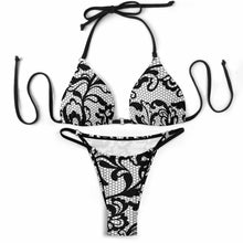 Charger l'image dans la galerie, Maillot de bain sexy triangle pour femme SDS0314 personnalisé avec photo texte prénom (conception une image)