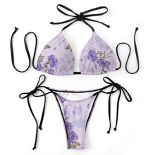 Charger l'image dans la galerie, Maillot de bain triangle push-up femme SDS0313 personnalisé avec photo texte prénom (conception une image)