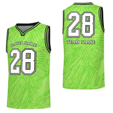 Charger l'image dans la galerie, Maillot de basket-ball col V pour homme KTZREV1 personnalisée avec prénom motif texte