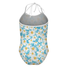 Charger l'image dans la galerie, Maillot de bain une pièce à bretelles fille SDS301 personnalisée avec prénom motif texte