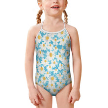 Charger l'image dans la galerie, Maillot de bain une pièce à bretelles fille SDS301 personnalisée avec prénom motif texte