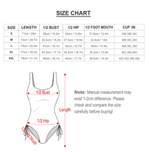 Charger l'image dans la galerie, Maillot de bain une pièce pour femme LT3155 personnalisé avec photos motif texte Logo (conception multi-images)