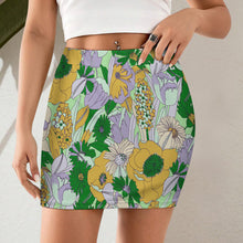 Charger l'image dans la galerie, Mini-jupe LM243 pour femme personnalisé avec photo texte prénom (conception une image)