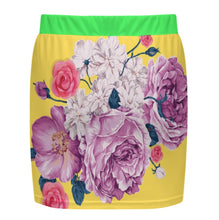 Charger l'image dans la galerie, Mini-jupe femme LM243 personnalisée avec prénom motif texte (conception multi-images)