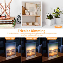 Charger l'image dans la galerie, Miroir veilleuse personnalisé avec photo texte prénom