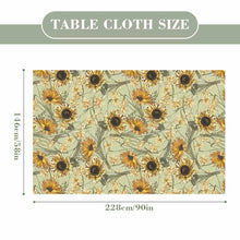 Charger l'image dans la galerie, Nappe en lin impression recto verso personnalisée avec texte motif photo