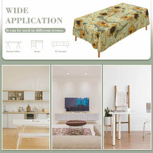 Charger l'image dans la galerie, Nappe en lin impression recto verso personnalisée avec texte motif photo