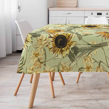 Charger l'image dans la galerie, Nappe en lin impression recto verso personnalisée avec texte motif photo