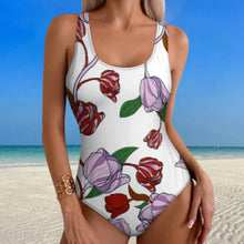 Charger l'image dans la galerie, Nouvelle 2024 maillot de bain une pièce pour femmes SDS2011 personnalisée avec prénom motif texte (conception multi-images)