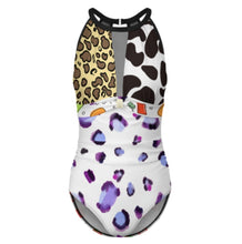 Charger l'image dans la galerie, Nouvelle collection 2024 Maillot de bain une pièce pour femmes SDS2001 personnalisée avec prénom motif texte (conception multi-images)