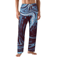 Charger l'image dans la galerie, Pantalon de nuit ample pour homme LM071 taille S-5XL personnalisé avec photo texte prénom (conception une image)