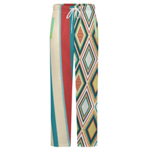 Charger l'image dans la galerie, Pantalon de pyjama ample en peluche pour femme LM072 personnalisée avec prénom motif texte (conception multi-images)