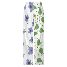 Charger l'image dans la galerie, Pantalon de pyjama long ample pour femme bas de pyjama ample tailles jusqu'à 5XL personnalisée avec prénom motif texte (conception multi-images)