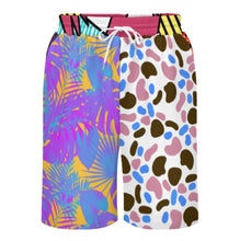 Charger l'image dans la galerie, Pantalon de survêtement court pour homme LM133 taille XS à 4XL personnalisée avec prénom motif texte (conception multi-images)