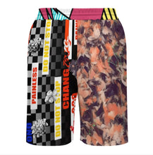 Charger l'image dans la galerie, Pantalon de survêtement court pour homme LM133 taille XS à 4XL personnalisée avec prénom motif texte (conception multi-images)