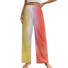 Charger l'image dans la galerie, Pantalon pyjama maison ample femme LM072 tailles S au 5XL personnalisé avec photo texte prénom (conception une image)