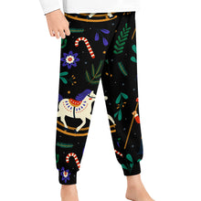 Charger l'image dans la galerie, Pantalon de pyjama pour enfants D29P Pantalon de nuit pour filles et garçons personnalisé avec photo texte prénom (conception une image)