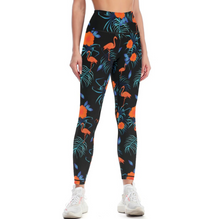 Charger l'image dans la galerie, Pantalon de yoga femme legging sport gym YJ033 personnalisé avec texte motif photo (conception multi-images)